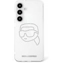 Karl Lagerfeld case for SAMSUNG S25 KLHCS25SHKHDCELT (IML Rhinestones K Head) transparent Karl Lagerfeld case for SAMSUNG S25 KLHCS25SHKHDCELT (IML Rhinestones K Head) transparent