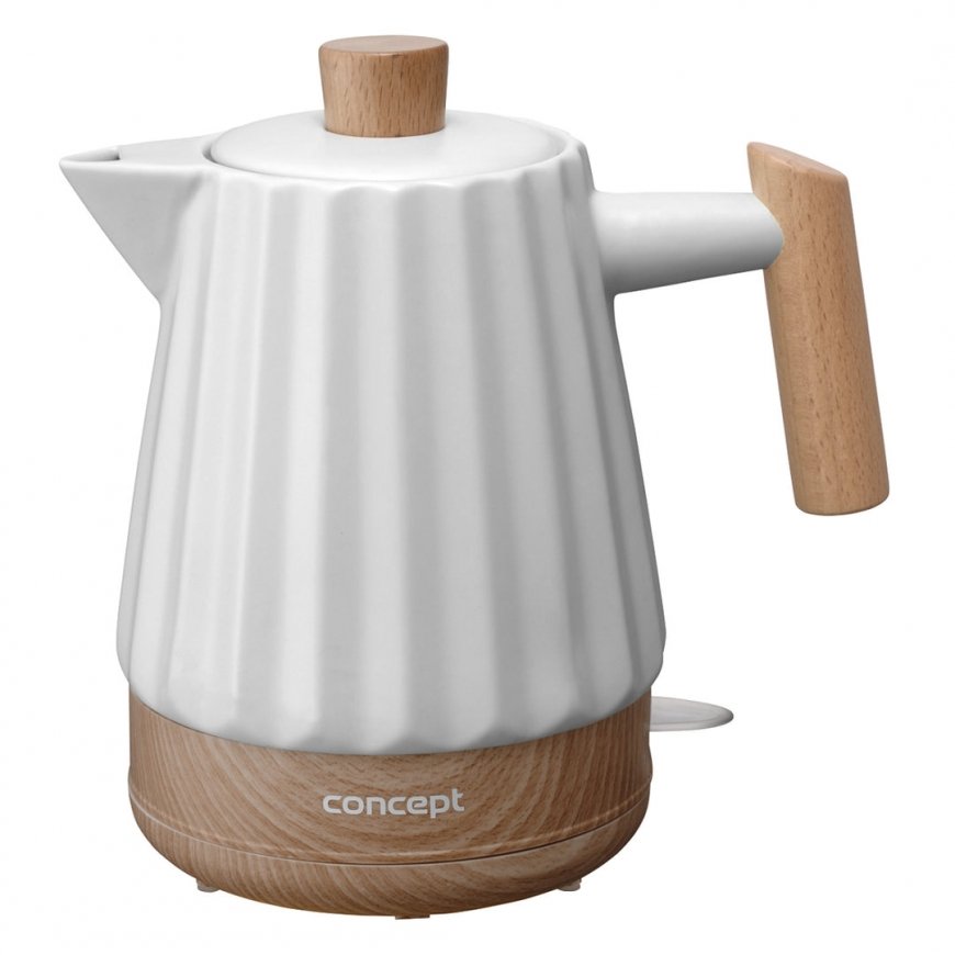 Electric ceramic kettle RK0090 1,5l white