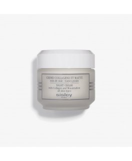 Sisley Night Cream With Collagen And Woodmallow Naktinis kremas Veidas, Kaklas 50 ml