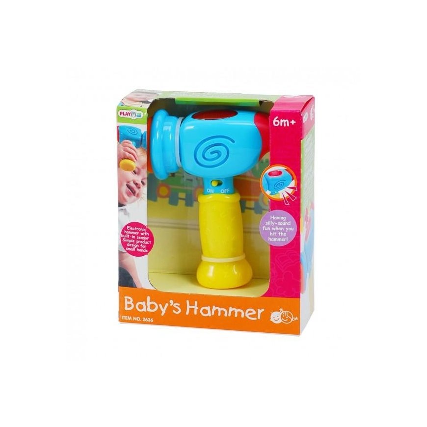 PLAYGO INFANT&TODDLER plaktukas žaislinis 6mėn.+ art.2636