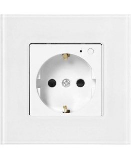 Orno Tuya Smart Wi-Fi single socket, Schuko, white