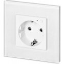 Orno Tuya Smart Wi-Fi single socket, Schuko, white Orno Tuya Smart Wi-Fi single socket, Schuko, white