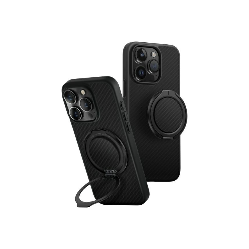 UNIQ Keva Air Apple iPhone 16 Pro 6.3" Magclick Charging phone case black – 2