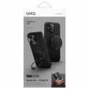 UNIQ Keva Air Apple iPhone 16 Pro 6.3" Magclick Charging dėklas telefonui juodos spalvos UNIQ Keva Air Apple iPhone 16 Pro 6.3" Magclick Charging dėklas telefonui juodos spalvos