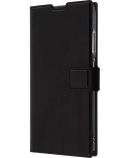 FoneKit BookCase -suojakotelo, Samsung Galaxy S25 Ultra, musta