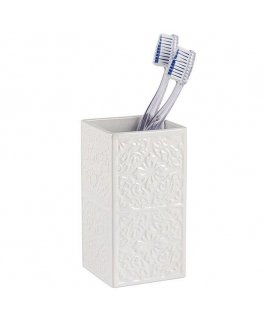Toothbrush holder CORDOBA White, WENKO