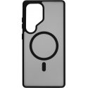 FoneKit Magnetic Soft Touch apsauginis dėklas, Samsung Galaxy S25 Ultra, juoda/pilka FoneKit Magnetic Soft Touch apsauginis dėklas, Samsung Galaxy S25 Ultra, juoda/pilka