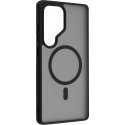 FoneKit Magnetic Soft Touch Case, Samsung Galaxy S25 Ultra, black/gray FoneKit Magnetic Soft Touch Case, Samsung Galaxy S25 Ultra, black/gray