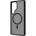FoneKit Magnetic Soft Touch Case, Samsung Galaxy S25 Ultra, black/gray FoneKit Magnetic Soft Touch Case, Samsung Galaxy S25 Ultra, black/gray