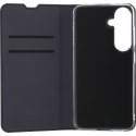 FoneKit BookCase -suojakotelo, Samsung Galaxy S25, musta