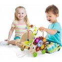 Medinis Ežiukas su įvairiomis užduotimis 4in1 ,,VIGA TOYS"