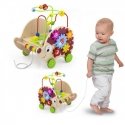 Puinen siili erilaisilla tehtävillä 4in1 "VIGA TOYS"