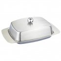 Maximex butter dish Stainless steel butter dish, 17.5 x 7 x 10.5 cm Maximex butter dish Stainless steel butter dish, 17.5 x 7 x 10.5 cm