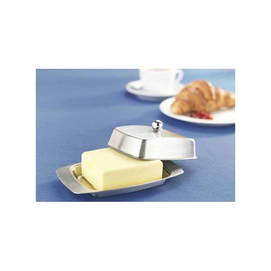 Maximex sviesto indas Nerūdijančio plieno sviesto indas, 17,5 x 7 x 10,5 cm – 2
