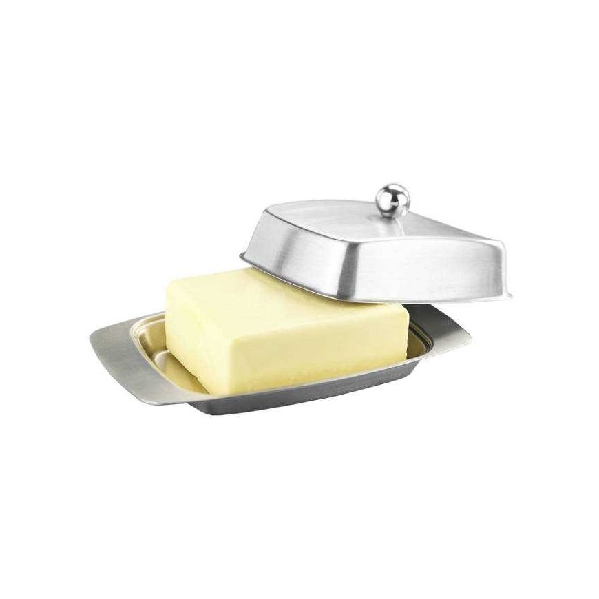 Maximex butter dish Stainless steel butter dish, 17.5 x 7 x 10.5 cm – 3