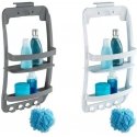 WENKO 2-tier bathroom shelf Universal hanging wall shelf WENKO 2-tier bathroom shelf Universal hanging wall shelf
