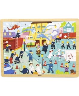 Viga Puzzle 48 pieces - Professions