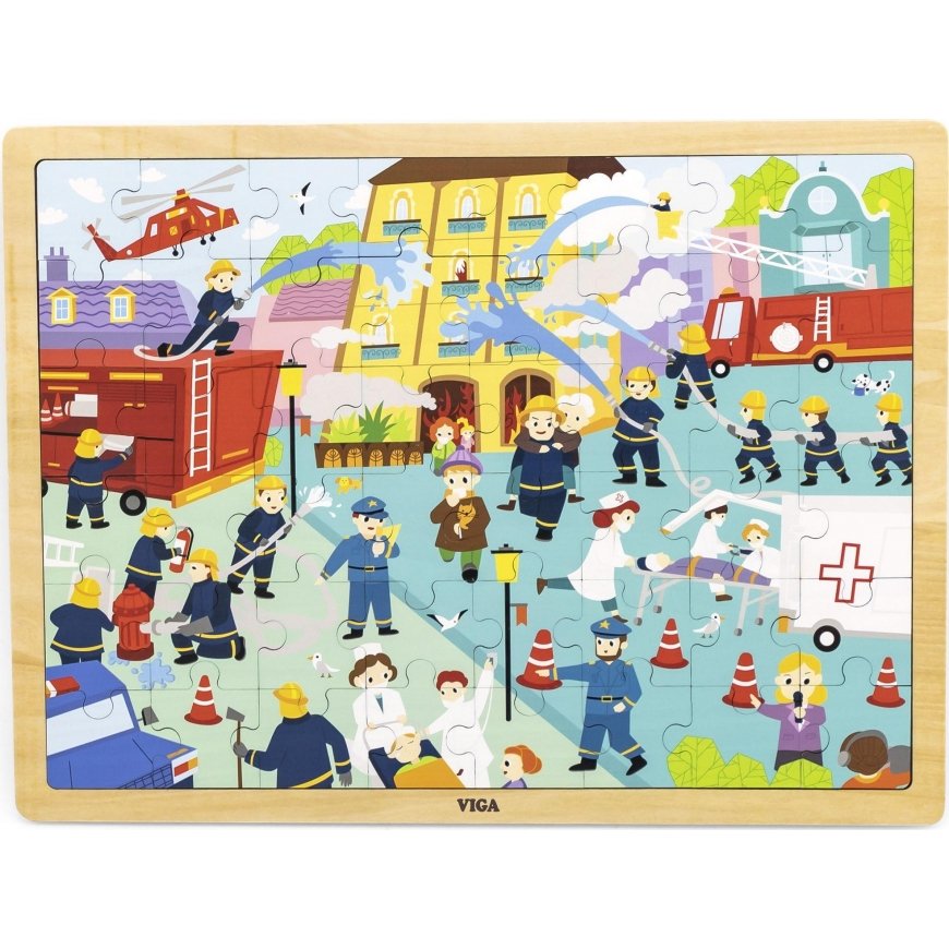 Viga Puzzle 48 pieces - Professions