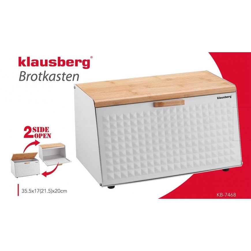 Dviejų dangčių duoninė KLAUSBERG KB-7468 – 5