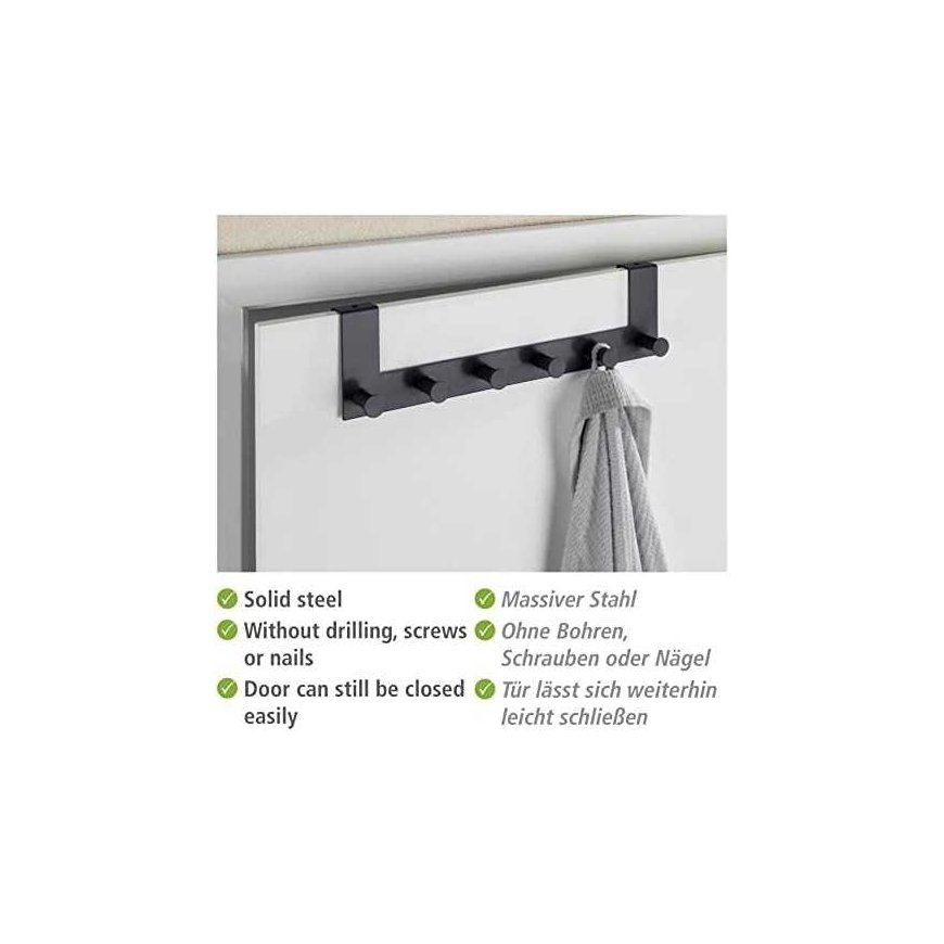 Wenko door hanger, 6 hooks, Celano