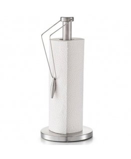 Steel Paper towel holder AELTRA - stainless steel, ZELLER