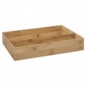 BAMBOO cutlery organizer, 3 compartments