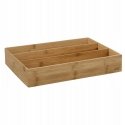 BAMBOO cutlery organizer, 3 compartments