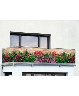 Maximex Floral balcony cover, 5 mx 85 cm