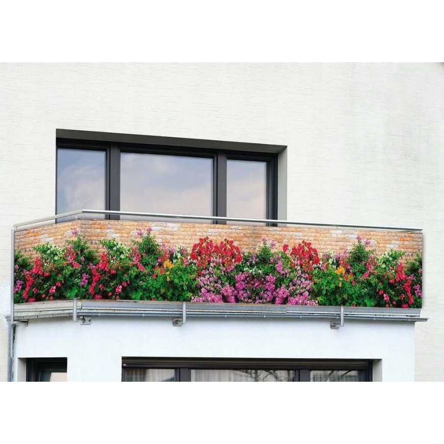 Maximex Floral balcony cover, 5 mx