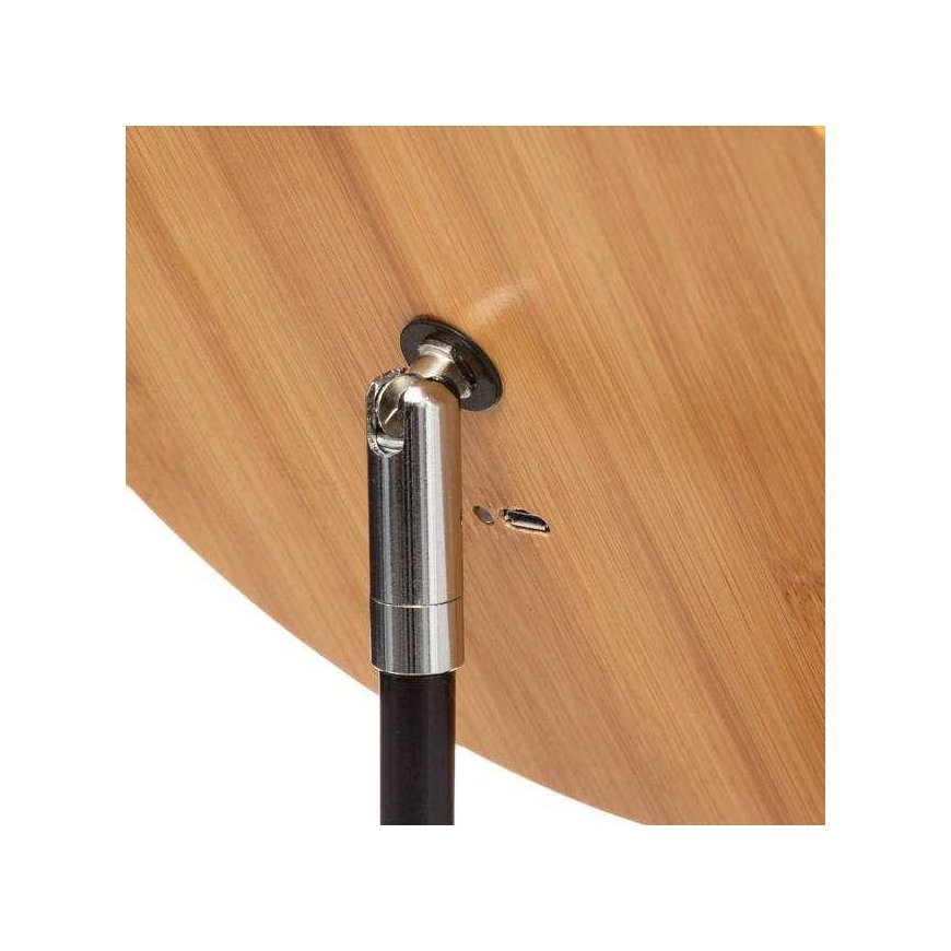 5five Simply Smart Bamboo LED meikkipeili, pyöreä, bambu – 2