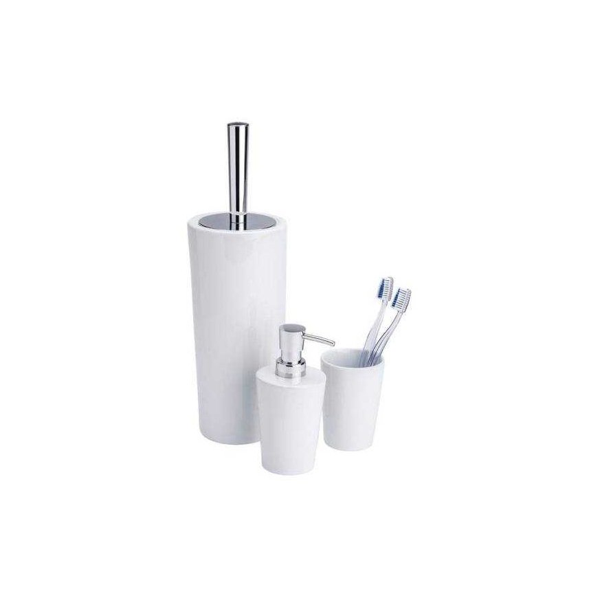 Toilet brush holder CONI White + toilet brush, WENKO – 2