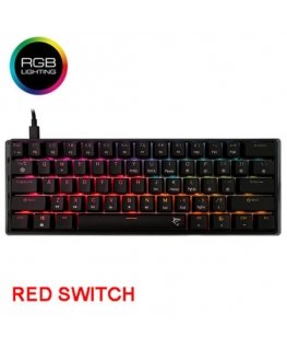 White Shark GK-004111 Shinobi-2 Red switch, Black US
