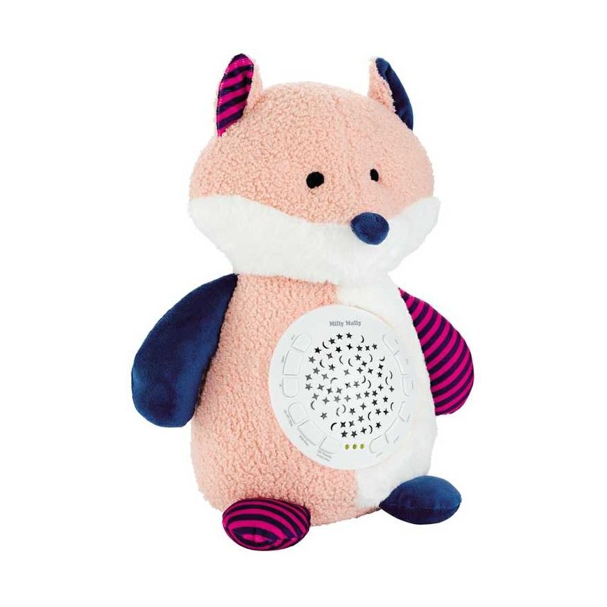 Milly Mally plush toy with Milly Fox projector