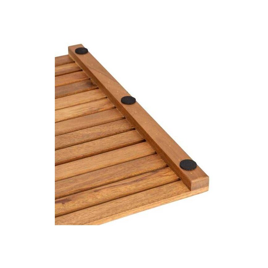 Wenko Acacia wood shower grate, 40 x 60 cm – 2
