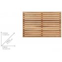 Wenko Acacia wood shower grate, 40 x 60 cm Wenko Acacia wood shower grate, 40 x 60 cm