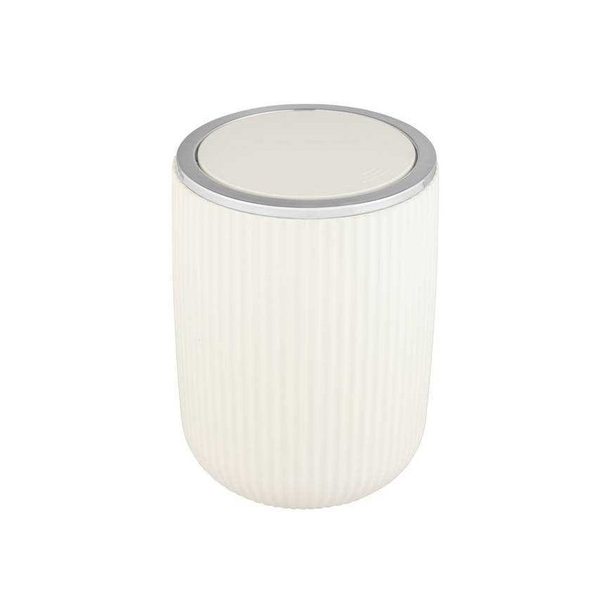 AGROPOLI bathroom basket with rotating lid, 2 L, WENKO