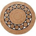 Hs Decoration Boho jute rug, round, Ø 120 cm Hs Decoration Boho jute rug, round, Ø 120 cm