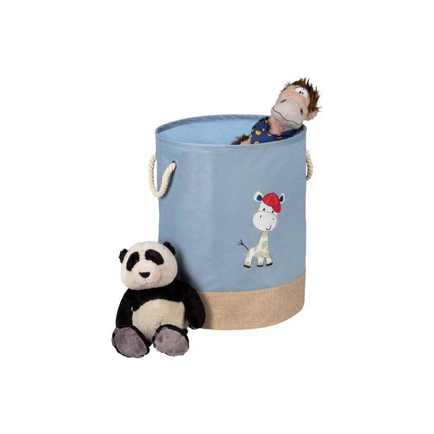 Toy basket with drawstring, 63 l, WENKO – 5