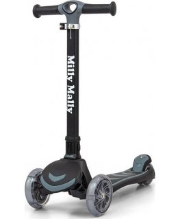 Milly Mally Paspirtukas SCOOTER Boogie juodas