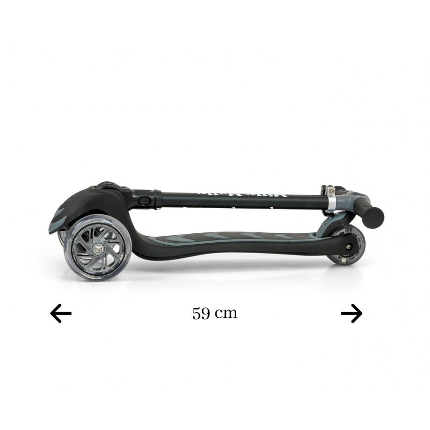 Milly Mally Paspirtukas SCOOTER Boogie juodas – 5