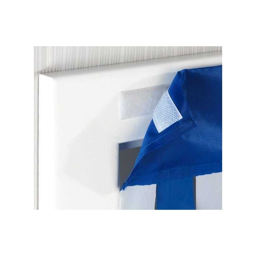 Maximex Blue Curtain for room doors, 90 x 200 cm, white and blue – 5