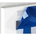 Maximex Blue Verho huoneen oveen, 90 x 200 cm, valkoinen ja sininen Maximex Blue Verho huoneen oveen, 90 x 200 cm, valkoinen ja sininen