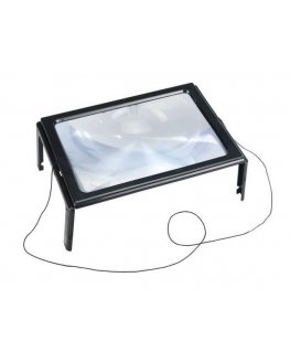 Maximex Reading magnifier, LED lighting, x3 magnification