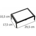 Maximex Reading magnifier, LED lighting, x3 magnification Maximex Reading magnifier, LED lighting, x3 magnification