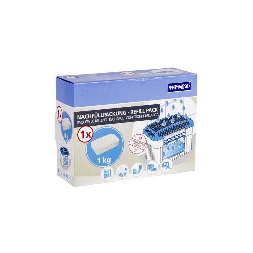 Wessper Moisture Absorber Container - 1kg, WENKO