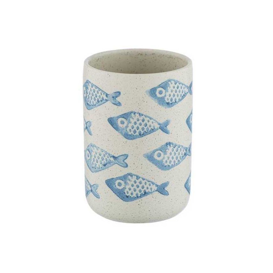Keraminis dantų šepetėlio puodelis AQUAMARIN, Wenko – 4