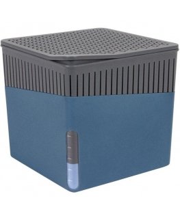 Moisture absorber, adsorption dehumidifier - holds up to 80 m3 of air, 16.5 x 15.7 x 16.5 cm, WENKO