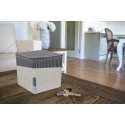 Moisture absorber, adsorption dehumidifier - holds up to 80 m3 of air, 16.5 x 15.7 x 16.5 cm, WENKO Moisture absorber, adsorption dehumidifier - holds up to 80 m3 of air, 16.5 x 15.7 x 16.5 cm, WENKO