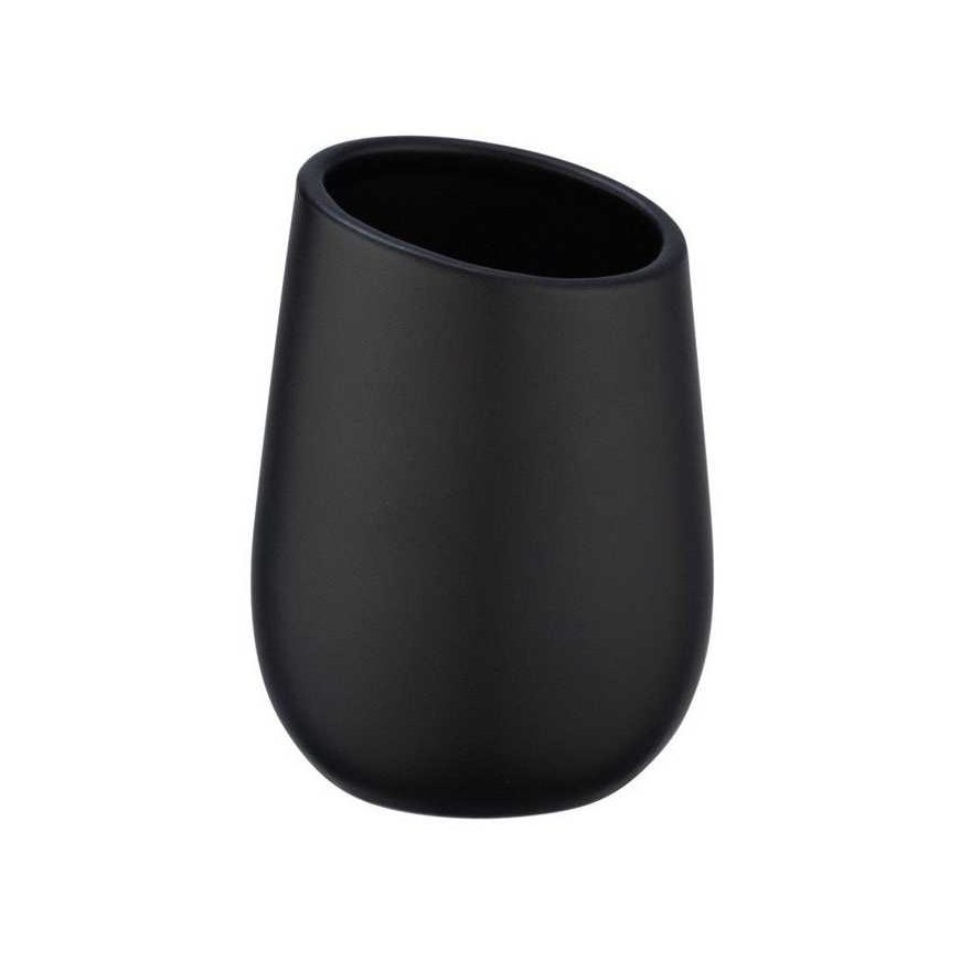 Ceramic mug for brushes BADI, gray, Wenko – 2