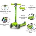Children's scooter Milly Mally Step Junior, green